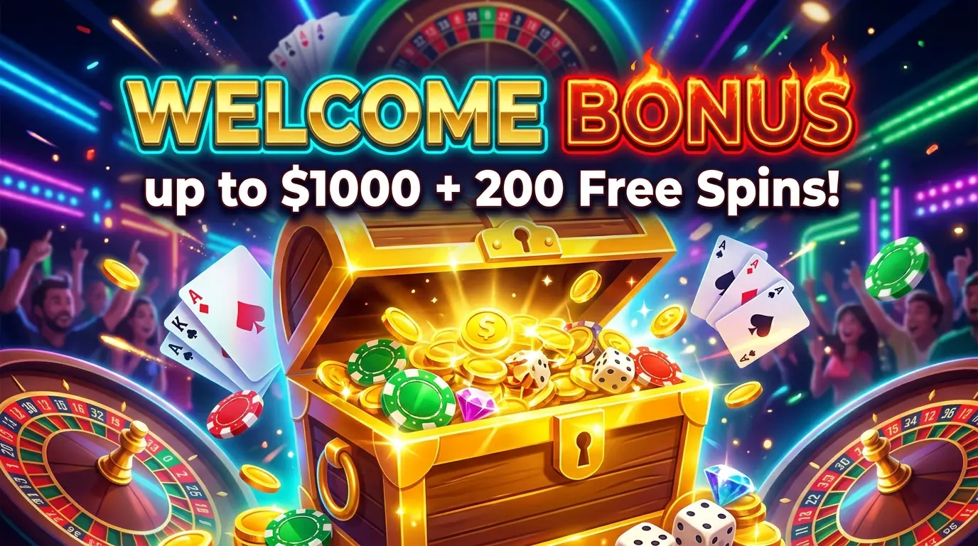 Velkomstbonus hos Vinder casino